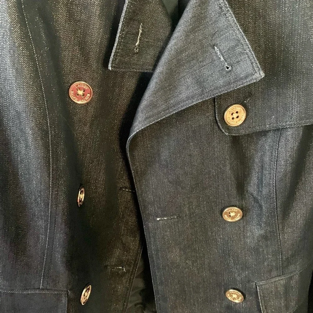 LRL Ralph Lauren / Lauren Jean Co. Sparkly Denim Jacket - Picture 5 of 9